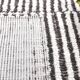 4x10 Brown & White Striped Vintage Runner Rug, 131x303Cm