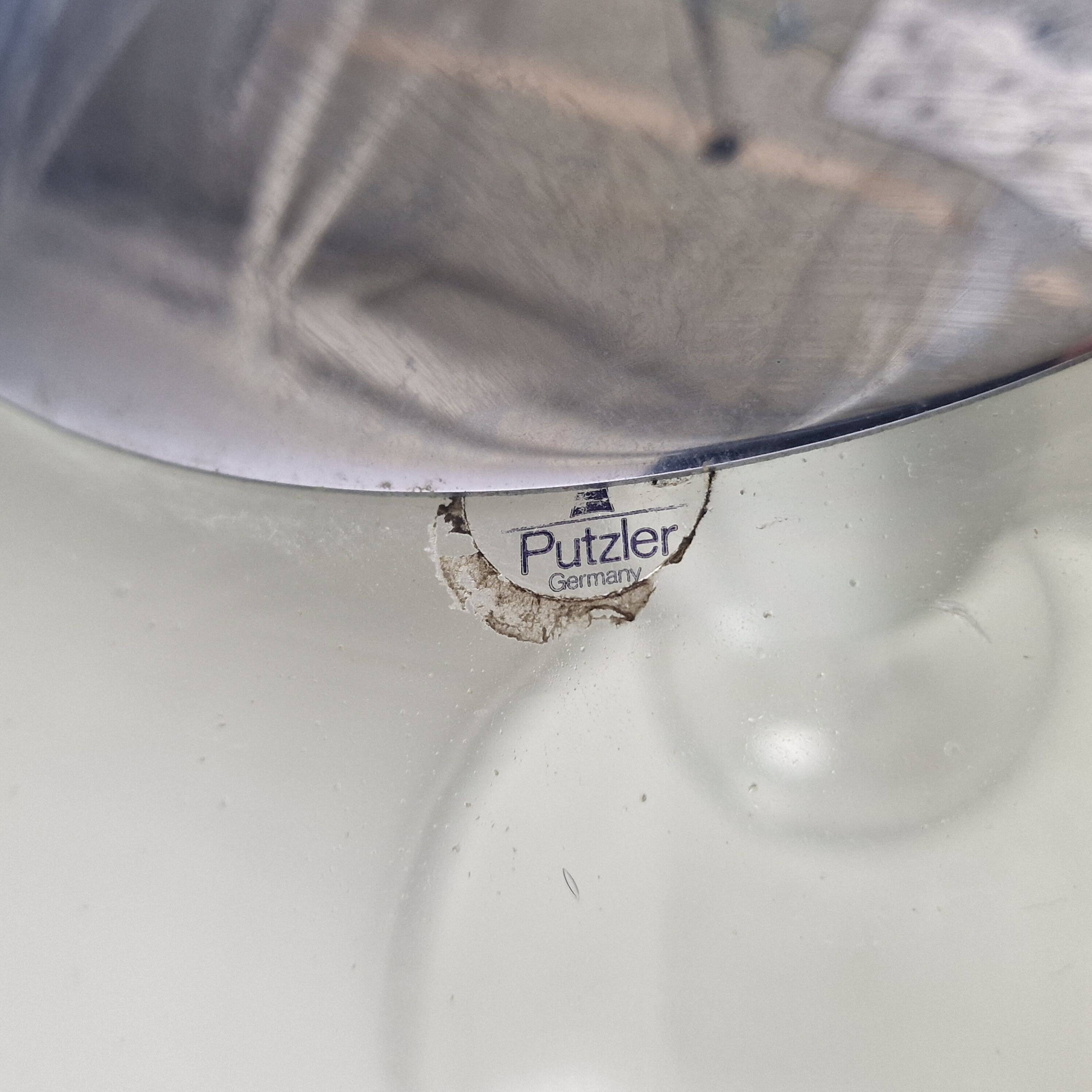 Elegant Mid-Century Modern Pendant by Peill & Putzler, Germany 1970's