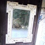 Old bevelled mirror
