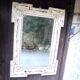 Old bevelled mirror