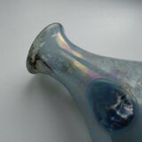 Vase à anse Scavo Seguso Vetri D'arte verre irisé Murano 1950