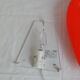 Vintage ikea heart lamp