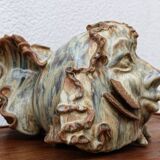 Fantastic creature in Saint Amand sandstone, signed Nadia Chiodi