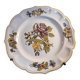 Grande assiette ancienne en faïence Meillonnas