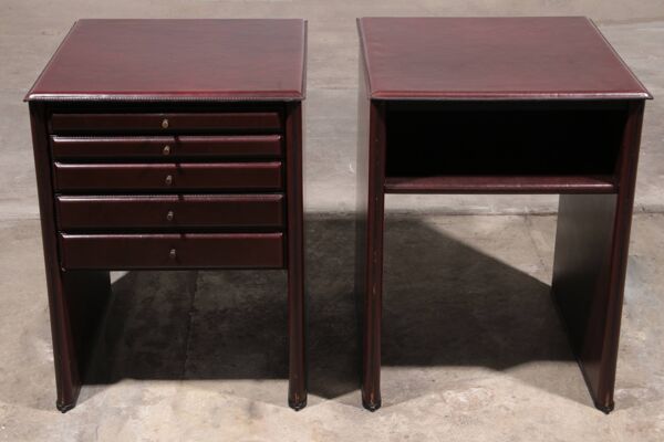 Bureau design italien de Tito Agnoli pour Matteo Grassi ou un ensemble de bureau