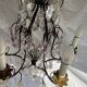 Bronze grapefruit chandelier 1930.