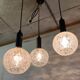 Chandelier with 3 lights - 1950s/60s