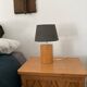 Lampe vintage en bois