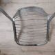 Chaise en métal chromé années 70 design italien