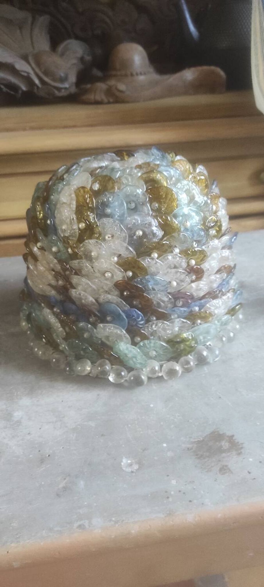 Abat-jour en verre de Murano