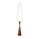 Scandinavian teak floor lamp