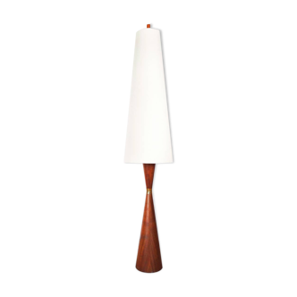 Scandinavian teak floor lamp