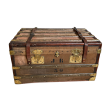Travel trunk late nineteenth century