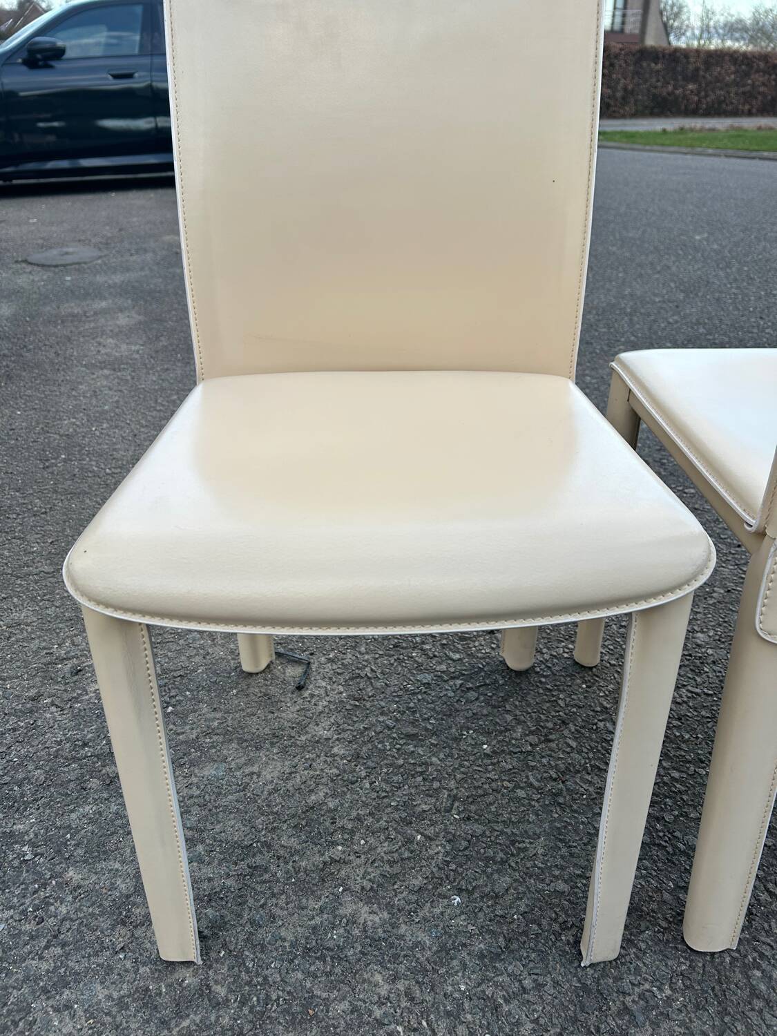 Set of 4 Italian chairs Arper Italy