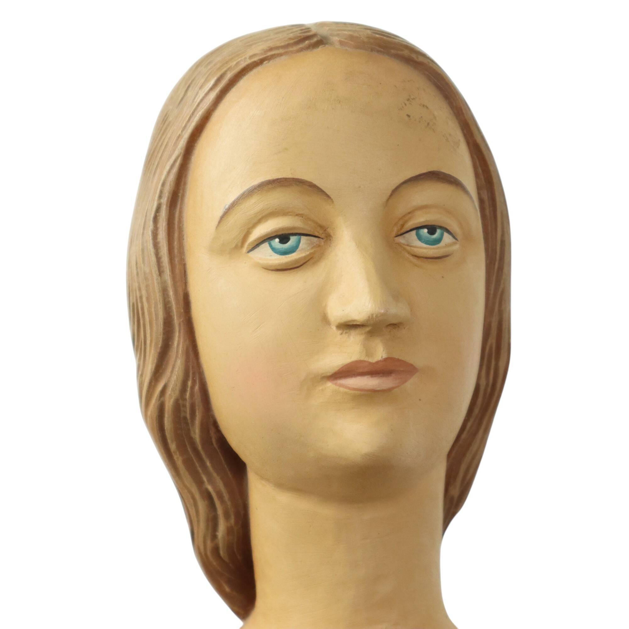 Large Vintage Santos Pop Lay Figure Mannequin 20th Century