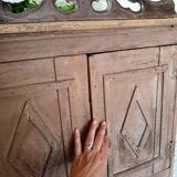 Wardrobe style folk art