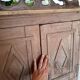 Wardrobe style folk art