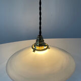 Old opaline pendant light
