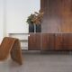 Formica rosewood midcentury sideboard, Italy 1960s