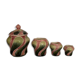 Set of 4 pots slurry Denis de Bruyn