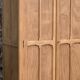 Parisian paneled cabinet in raw wood, 1940