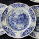 6 Pyroblan porcelain dinner plates BP Advertising
