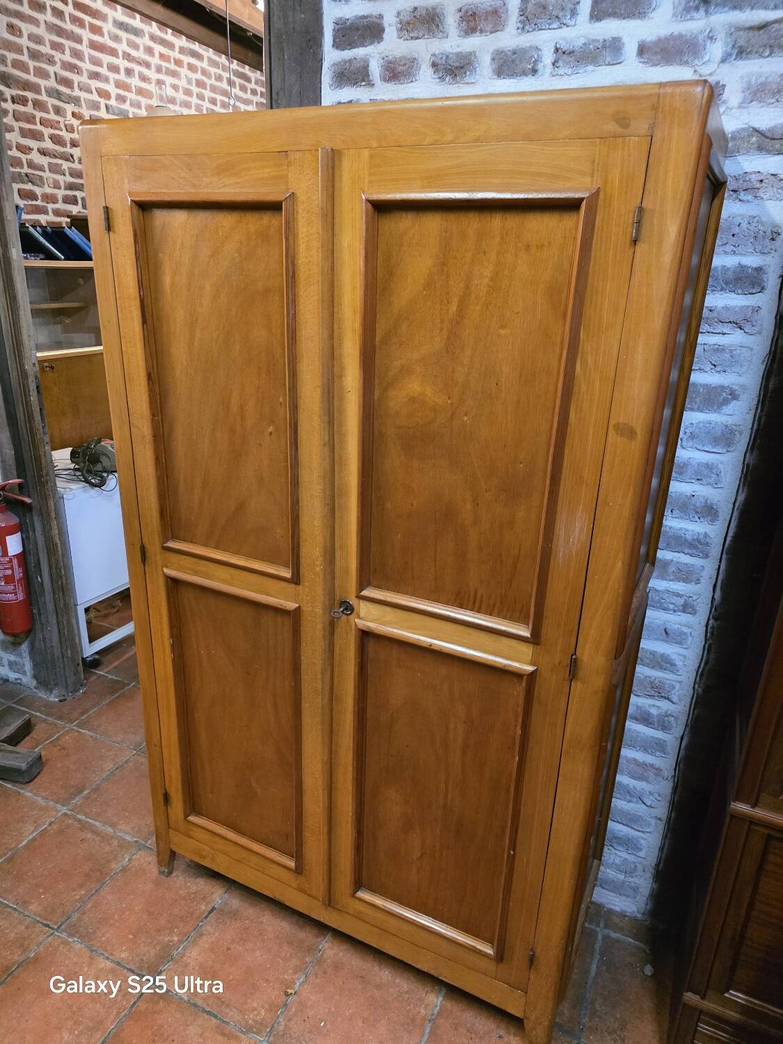 Vintage school locker from the 1960s