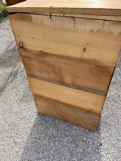 Wooden showcase 1930/40