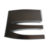 Lettre d'enseigne "E" vintage