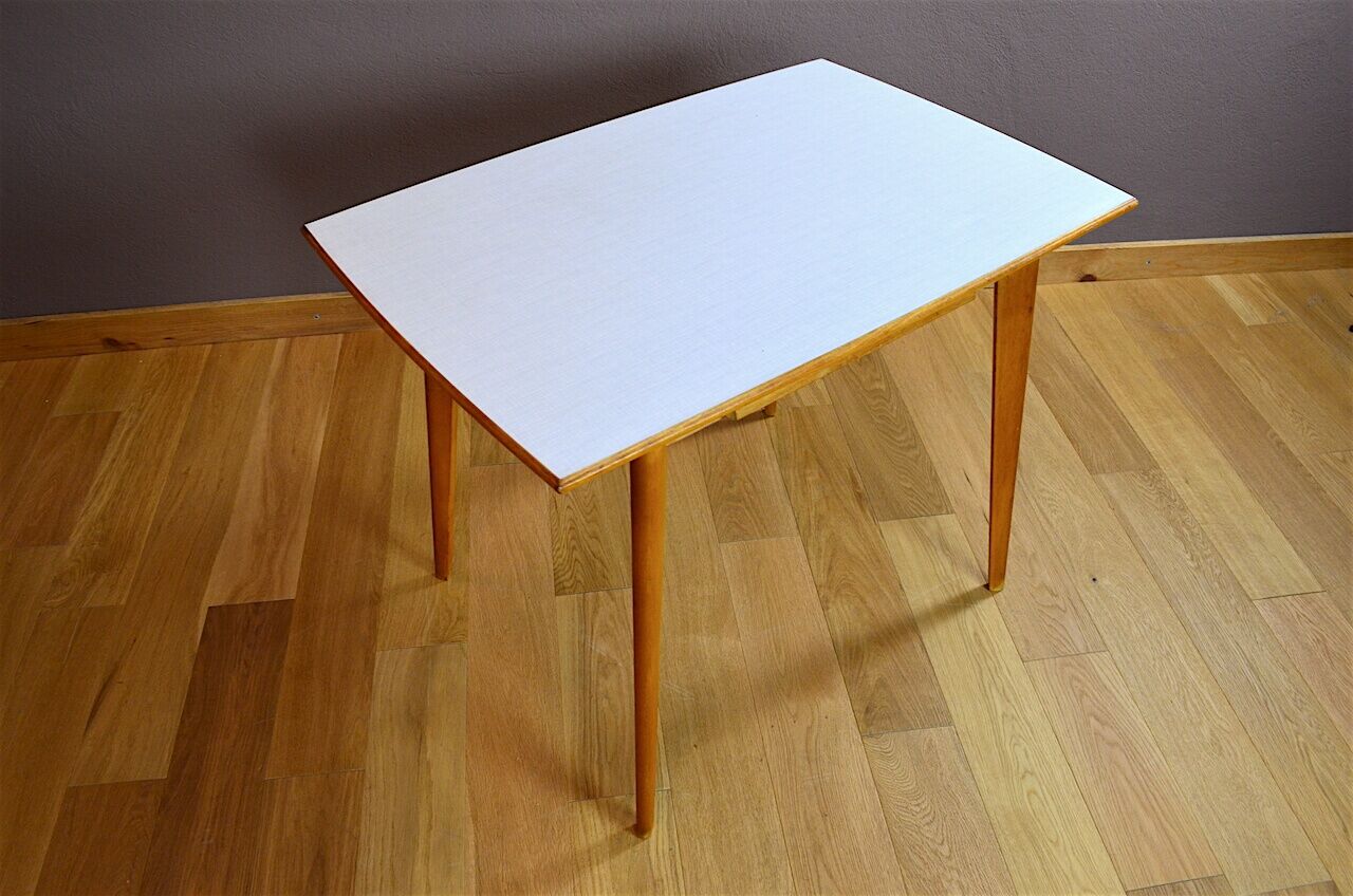 Desk formica feet compass 1960