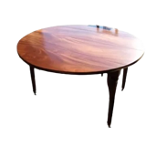 19th century round mahogany table