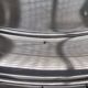 Large oval serving platter in silver-plated metal by Ravinet d'Enfert.