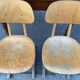6 casala vintage 1960 design adult school chairs