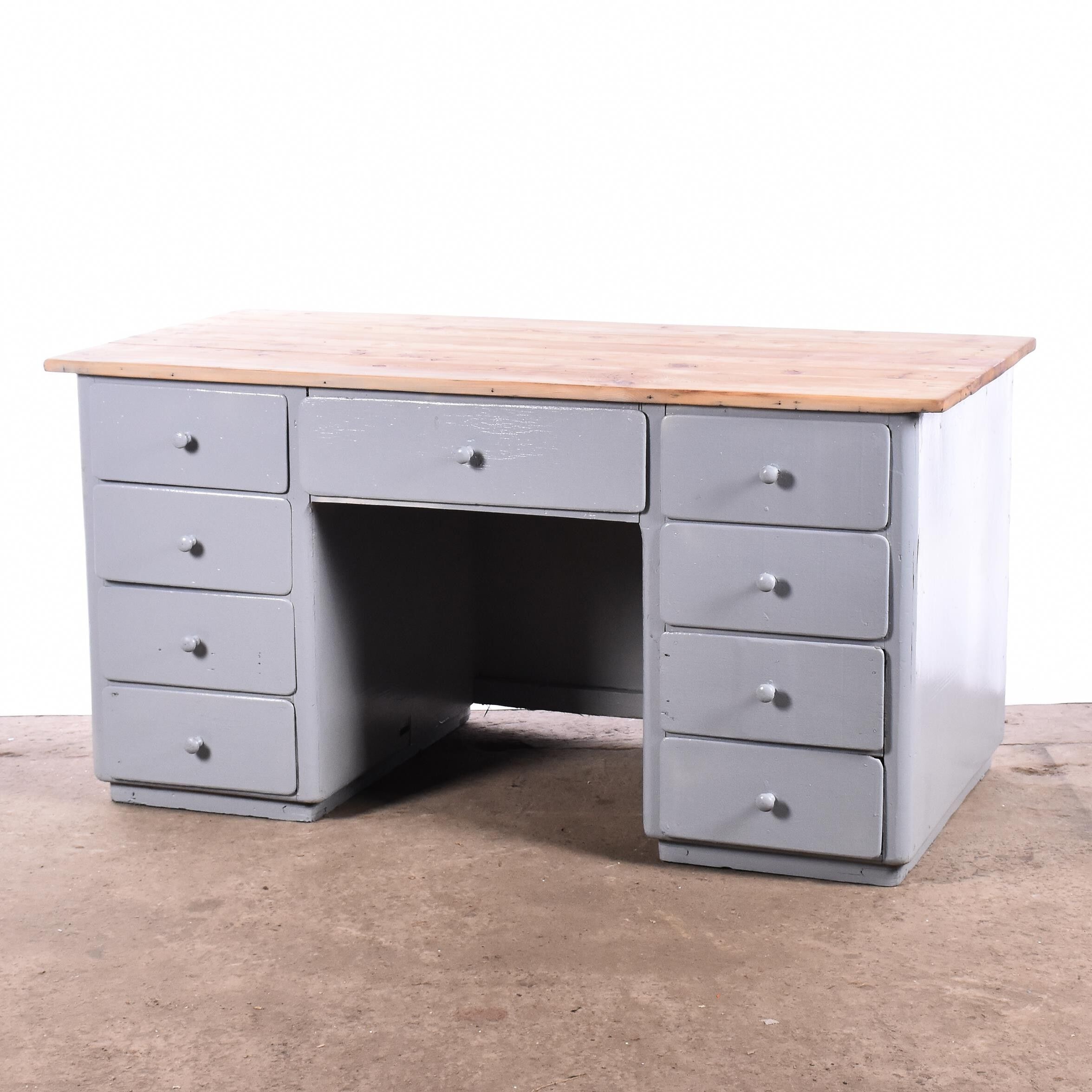 Vintage workbench gray