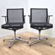 Paire de chaises de bureau Stick Chair, ICF