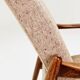 Vintage Armchair by Edmund Homa GFM 64, Tweed Upholstery, Poland, 1960