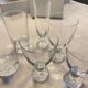 Set of 70 Crystal Durand glasses - Organdy -