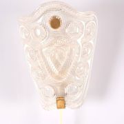 Carl Fagerlund, brass and glass applique, mid-century modern, 1960 Sweden