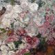 Old Oil Painting On Wood/Bouquet Of Flowers/Still Life