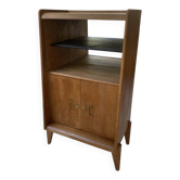 1960s oak storage unit