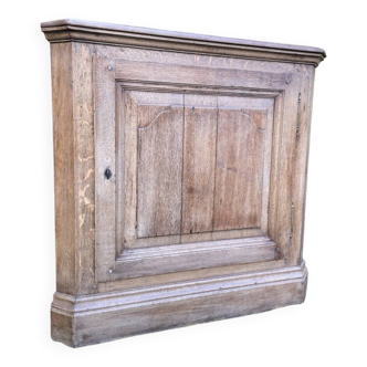 Corner cupboard oak 19th century Dutch