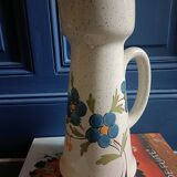 St. Clement blue flower pitcher