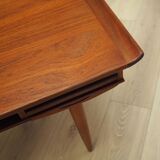 Table basse en teck, design danois, années 1970, production : Danemark