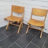 Pair of baumann chairs