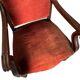 Pair of Louis Philippe armchairs in solid mahogany