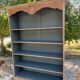 Renovated solid wood library
