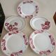 Set of five iron earth plates