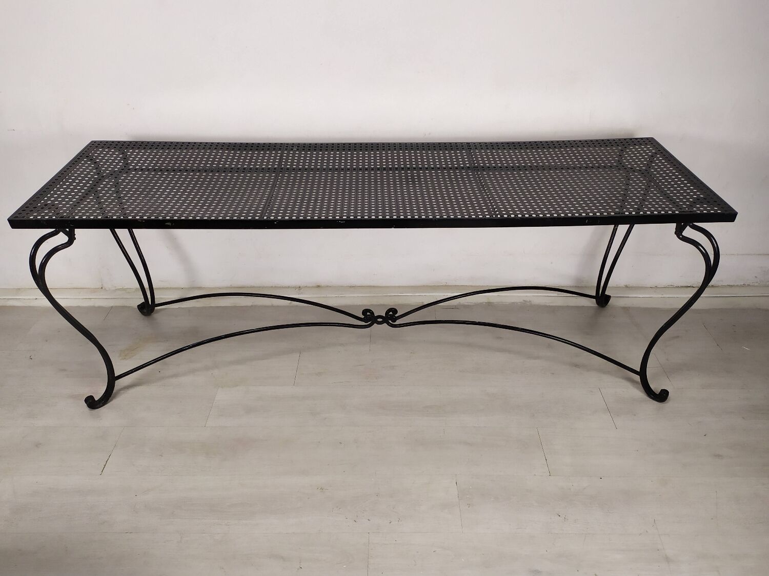 Table de jardin fer