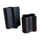 Black porcelain vases from Rosenthal Studio Linie