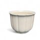Art Deco, crackled ceramic cache pot by Songden circa 1940.